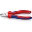  Schneidende Zangen Seitenschneider KNIPEX 70 05 160 T Seitenschneider mit Mehrkomponenten-Hüllen, mit integrierter Befestigungsöse zum Anbringen einer Absturzsicherung verchromt 160 mm 12380452