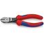  Schneidende Zangen Kraft-Seitenschneider KNIPEX 74 12 160 Kraft-Seitenschneider mit Mehrkomponenten-Hüllen schwarz atramentiert 160 mm 12380464
