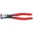  Schneidende Zangen Kraft-Vornschneider KNIPEX 67 01 160 Kraft-Vornschneider mit Kunststoff überzogen schwarz atramentiert 160 mm 12380513