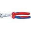  Schneidende Zangen Kraft-Vornschneider KNIPEX 67 05 200 Kraft-Vornschneider mit Mehrkomponenten-Hüllen verchromt 200 mm 12380511