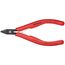  Elektronik-Seitenschneider KNIPEX 75 12 125 Elektronik-Seitenschneider mit Kunststoff-Hüllen brüniert 125 mm 12380545