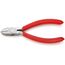  Seitenschneider für Elektromechaniker KNIPEX 76 03 125 Seitenschneider für Elektromechaniker mit Kunststoff überzogen verchromt 125 mm 12380552