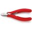  Elektronik-Seitenschneider mit durchgestecktem Gelenk KNIPEX 77 01 115 Elektronik-Seitenschneider mit Kunststoff überzogen 115 mm 12380565