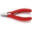  Elektronik-Seitenschneider mit durchgestecktem Gelenk KNIPEX 77 11 115 Elektronik-Seitenschneider mit rutschhemmendem Kunststoff überzogen 115 mm 12380567