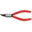  Sicherungsringzangen für Innenringe in Bohrungen KNIPEX 44 31 J12 Sicherungsringzange für Innenringe in Bohrungen 45° gewinkelt mit Kunststoff überzogen schwarz atramentiert 140 mm 12381073