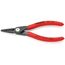 Präzisions-Sicherungsringzangen für Innenringe in Bohrungen KNIPEX 48 11 J0 Präzisions-Sicherungsringzange für Innenringe in Bohrungen mit rutschhemmendem Kunststoff überzogen grau atramentiert 140 mm 12381118