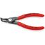  Präzisions-Sicherungsringzangen für Innenringe in Bohrungen KNIPEX 48 21 J01 Präzisions-Sicherungsringzange für Innenringe in Bohrungen mit rutschhemmendem Kunststoff überzogen grau atramentiert 130 mm 12381124