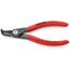  Präzisions-Sicherungsringzangen für Innenringe in Bohrungen KNIPEX 48 21 J11 Präzisions-Sicherungsringzange für Innenringe in Bohrungen mit rutschhemmendem Kunststoff überzogen grau atramentiert 130 mm 12381116