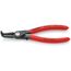  Präzisions-Sicherungsringzangen für Innenringe in Bohrungen KNIPEX 48 41 J21 Präzisions-Sicherungsringzange für Innenringe in Bohrungen mit rutschhemmendem Kunststoff überzogen grau atramentiert 165 mm 12381117