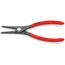  Präzisions-Sicherungsringzangen für Außenringe auf Wellen KNIPEX 49 11 A2 Präzisions-Sicherungsringzange für Außenringe auf Wellen mit rutschhemmendem Kunststoff überzogen grau atramentiert 180 mm 12381135