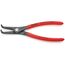  Präzisions-Sicherungsringzangen für Außenringe auf Wellen KNIPEX 49 21 A31 Präzisions-Sicherungsringzange für Außenringe auf Wellen mit rutschhemmendem Kunststoff überzogen grau atramentiert 210 mm 12381139