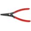  Präzisions-Sicherungsringzangen für Außenringe auf Wellen KNIPEX 49 31 A3 Präzisions-Sicherungsringzange für Außenringe auf Wellen mit Überdehnungsschutz mit rutschhemmendem Kunststoff überzogen grau atramentiert 225 mm 12381134