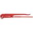  Rohrzangen 90° KNIPEX 83 10 040 Rohrzange 90° rot pulverbeschichtet 750 mm 12381235