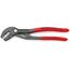 Federbandschellenzangen KNIPEX 85 51 180 A Federbandschellenzange mit rutschhemmendem Kunststoff überzogen grau atramentiert 180 mm 12381273