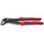  KNIPEX Cobra® Hightech-Wasserpumpenzangen KNIPEX 87 02 300 Cobra® Hightech-Wasserpumpenzange mit Mehrkomponenten-Hüllen grau atramentiert 300 mm 12381215