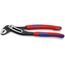  KNIPEX Alligator® Wasserpumpenzangen KNIPEX 88 02 250 T Alligator® Wasserpumpenzange mit schlanken Mehrkomponenten-Hüllen, mit integrierter Befestigungsöse zum Anbringen einer Absturzsicherung schwarz atramentiert 250 mm 12381190