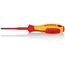  Schraubendreher (Slim) PlusMinus Phillips® KNIPEX 98 24 01 SLS Schraubendreher (Slim) PlusMinus Phillips® isolierender Mehrkomponenten-Griff, VDE-geprüft brüniert 187 mm 12381395