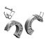 Zubehör Fahrgerüste Finger 42mm Paar, grau 12405684