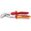  KNIPEX Cobra® VDE Hightech-Wasserpumpenzange, isoliert KNIPEX 87 26 250 Cobra® VDE Hightech-Wasserpumpenzange, isoliert isoliert mit Mehrkomponenten-Hüllen, VDE-geprüft verchromt 250 mm 12381486