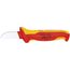  Isolierte Werkzeuge Kabelmesser KNIPEX 98 52 Kabelmesser isolierender Mehrkomponenten-Griff, VDE-geprüft 190 mm 12381460
