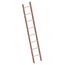  Layher Steigtechnik Leitern Verbundanlegeleiter 8 Sprossen, Holz-Aluminium-Anlegeleiter, Länge 2.40 m 12405397