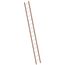  Leitern Verbundanlegeleiter 15 Sprossen, Holz-Aluminium-Anlegeleiter, Länge 4.35 m 12405482