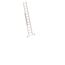  Layher Steigtechnik Leitern Schiebeleiter TOPIC 8 Sprossen, Aluminiumleiter 2x8 Sprossen, zweiteilig, ausziehbar, Länge 4.05 m 12405373