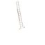  Layher Steigtechnik Leitern Schiebeleiter TOPIC 10 Sprossen, Aluminiumleiter 2x10 Sprossen, zweiteilig, ausziehbar, Länge 5.15 m 12405428