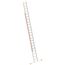  Layher Steigtechnik Leitern Schiebeleiter TOPIC 18 Sprossen, Aluminiumleiter 2x18 Sprossen, zweiteilig, ausziehbar, Länge 9.35 m 12405411