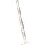  Layher Steigtechnik Leitern Seilzugleiter TOPIC 22 Sprossen, Aluminiumleiter 2x22 Sprossen, zweiteilig, ausziehbar, Länge 11.30 m 12405485