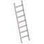  Layher Steigtechnik Leitern Layher Stufenanlegeleiter TOPIC 7 Stufen, Aluminiumleiter mit 80 mm breiten Stufen, Länge 1.90 m 12405441