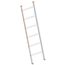  Layher Steigtechnik Leitern Sprossenanlegeleiter TOPIC 6 Sprossen; Aluminiumleiter mit 6 Sprossen, Länge 1.75 m 12405385
