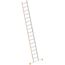  Layher Steigtechnik Leitern Sprossenanlegeleiter TOPIC 16 Sprossen; Aluminiumleiter mit 16 Sprossen, Länge 4.50 m 12405455