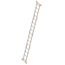  Layher Steigtechnik Leitern Kofferraumleiter TOPIC 4x4 Sprossen; Aluminiumleiter klappbar und universell einsetzbar, Länge 4.55 m 12405341