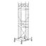  Typ 70/X-180 müba-Alu-Fahrgerüst Typ 70/5-180, Arbeitshöhe 7,65 m 12444755