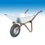  Schub- und Sackkarren Schubkarre müba-Muldenkarre "Standard", Mulde (85L) mit ganzer Drahteinlage, Kugellagerbereifung, Tragfähigkeit 200kg 12444421