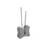  KNOCHEN MIT DRAHT FASERBETON KNOCHEN MIT DRAHT (1,2mm schwarz) 35-40-50mm  Schnittbreite=25mm, FBEKD35E 12445406