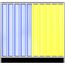  Trapezzäune Schake Mobilzaun Trapez, Blechbeschichtung: blau / gelb, Höhe: 2,0 m 12450328