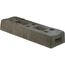  Mobilzaunfüße Schake Bauzaunfuß aus Beton, 700x125x220 mm mit 6 Löchern (Ø 42 mm) 12450337