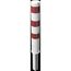  Absperrpfosten Ø 89 mm bis Ø 273 mm Schake Stahlrohrpoller Ø 152 x 3,2, 1500mm, weiß/rot 12450606