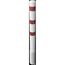  Absperrpfosten Ø 89 mm bis Ø 273 mm Schake Stahlrohrpoller Ø 152 x 3,2, 2000mm, weiß/rot 12450605