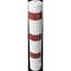  Absperrpfosten Ø 89 mm bis Ø 273 mm Schake Stahlrohrpoller Ø 193 x 3,6, 1200mm, zum Einbetonieren, weiß/rot 12450604