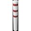 Absperrpfosten Ø 89 mm bis Ø 273 mm Schake Stahlrohrpoller Ø 273 x 5, 2000mm, zum Einbetonieren, weiß/rot 12450583