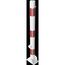  Absperrpfosten Ø 42 mm bis Ø 60 mm Schake Absperrpfosten Ø 60x2,5, ohne Öse, weiß/rot 12450626