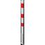  Absperrpfosten Ø 42 mm bis Ø 60 mm Schake Absperrpfosten Ø 60x2,5, ohne Öse, weiß/rot 12450658