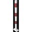  Absperrpfosten Ø 42 mm bis Ø 60 mm Schake Absperrpfosten Ø 60x2,5, ohne Öse, weiß/rot 12450616