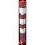  Absperrpfosten 70 mm x 70 mm Schake Absperrpfosten, 70x70, ohne Öse, weiß/rot 12450513