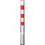  Absperrpfosten Ø 76 mm Schake Absperrpfosten Ø 76 x 2,6, ohne Öse, weiß/rot 12450709