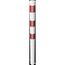  Absperrpfosten Ø 89 mm bis Ø 273 mm Schake Absperrpfosten Ø 89 x 2,9, 1300mm, zum Einbetonieren, ohne Öse, weiß/rot 12450572