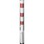  Absperrpfosten Ø 89 mm bis Ø 273 mm Schake Absperrpfosten Ø 89 x 2,9mm, ohne Öse, weiß/rot 12450547